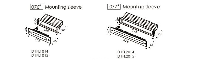 низшее напряжение 24V или луч 195mm стекла белой печати линейной лестницы 110~240VAC на открытом воздухе освещая мягкий 3