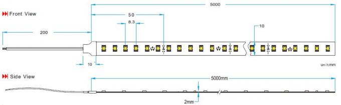 3528 постоянн настоящий IC управляя метрами длины режима длительной нагрузки светов прокладки 10 до 15 СИД 0