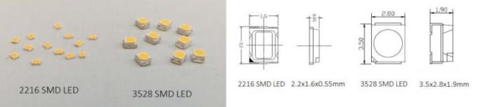 120LEDs/значение R9 светов прокладки СИД M 2216SMD гибкое высокое CRI90 + 5mm FPC