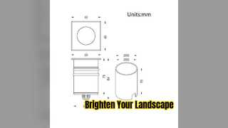 COMI 6W Светодиодный фонарь IP67 Архитектурное освещение