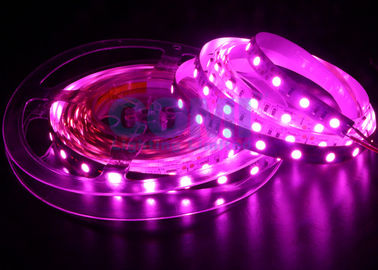 Цвет 25000K 5050 светов прокладки СИД розовый, 12/24 вольта привел светлые прокладки 12mm FPC